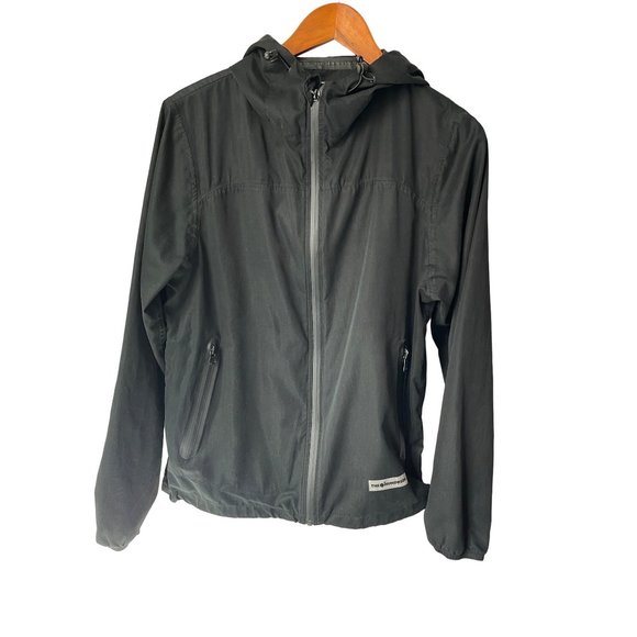 The Hundreds Other - The Hundreds Zip Up Hoodie Windbreaker Jacket Black Size Small